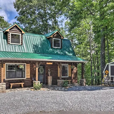 Mtn-View Cabin With Hot Tub In Sevierville!